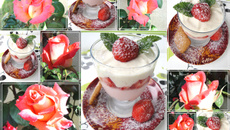 fraises au fromage blanc