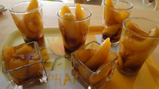 Mini Verrine De PommeAu caramel et miel corse