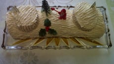 Bûche de Noël à personnaliser