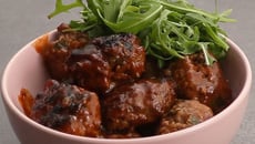 Boulettes de viande sauce barbecue