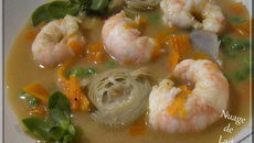 Nage de Langoustines aux saveurs d'ici & d'ailleurs