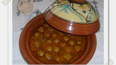 Tajine de kefta de bœuf aux herbes fraîches