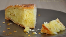 Galette des rois à la noix de coco râpée