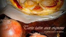 Tarte tatin aux oignons