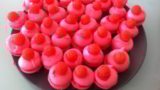 Macarons aux fraises Tagada