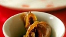 Wok de magret de canard aux oignons et au miel