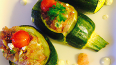 Courgette farcies