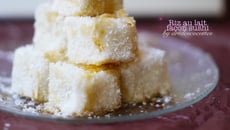 Riz au lait façon sushi