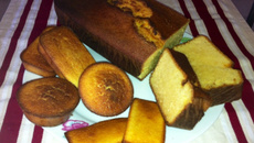 Gâteau à la farine de maïs