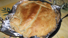 Galette des Rois chocolat rhum et cannelle