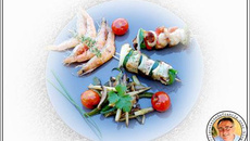 Brochettes à la plancha