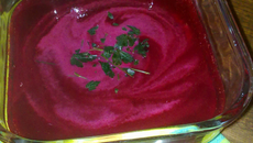 Soupe de betterave