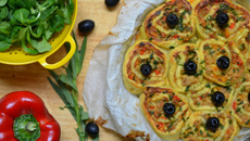 Tarte bouclette au thon et Mayonnaise
