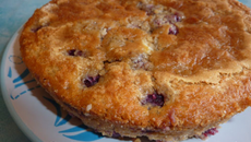 Clafoutis aux cerises & coco