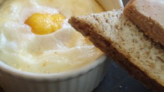 Foie gras en œuf cocotte