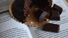 Le mi cuit au chocolat noir