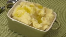 Purée de pommes de terre à l'huile d'olive