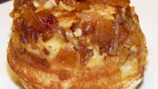 Fondant sablé aux pommes caramélisées