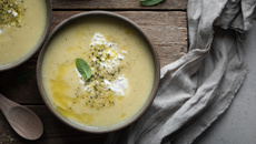 Soupe poireaux et pommes de terre
