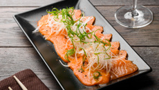 Carpaccio de saumon