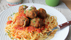 Spaghettis aux boulettes de viande au thermomix