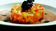 Minestrone de légumes d'hiver