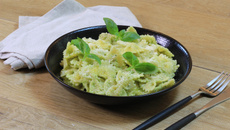 Pâtes au pesto d'avocat