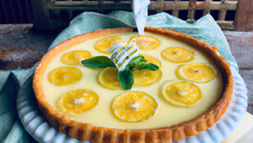 Tarte au citron et verveine