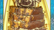 Gâteau marbré italien à l'huile d'olive