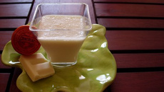 Crème chocolat blanc Cointreau