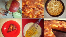 Le gâteau trop facile aux pommes