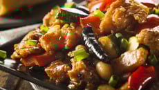 Poulet aux cacahuètes