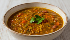 Soupe de lentilles au Companion