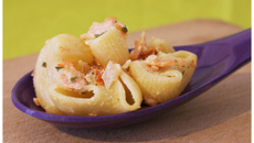 Pâtes au saumon-ciboulette maison