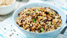 Riz aux lentilles
