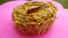 Mini-clafoutis fromager aux courgettes