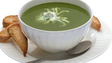 Soupe aux épinards et Philadelphia