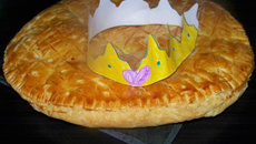 Galette des rois à la frangipane