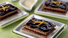 Sandwiches de petits beurres au chocolat