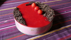 Bavarois fraises/framboises