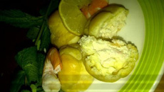 Choux aux crevettes et Cottage Cheese