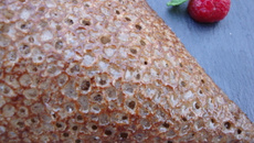 Galette de sarrasin caramélisée