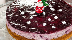 Financiers à la mousse de cerises noires