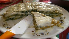 Gâteau aux épinards