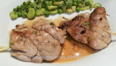 Ris de veau à la citronnelle