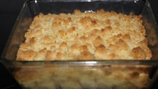 Crumble banane marsala amande