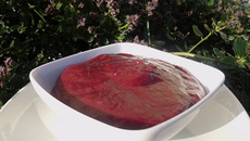 Framboise curd