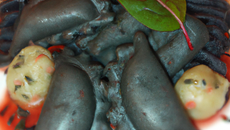 Boudin noir poêlé façon raviole