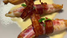 Rougets à la Pancetta