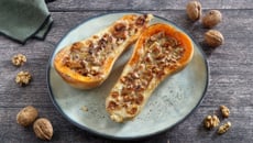 Butternut farcie au poulet et aux Noix de Grenoble AOP